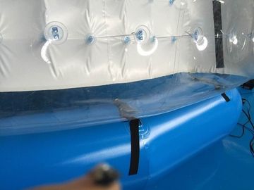 半透明で膨脹可能な泡テント/膨脹可能なヤードのテント白いポリ塩化ビニールの防水シート