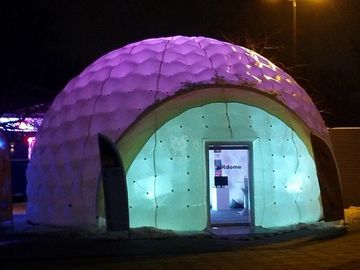 導かれた照明/膨脹可能なブースのドームを印刷することを用いる Costomized の屋外の膨脹可能なテント
