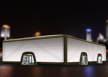 新しい照明立方体の膨脹可能な建物の膨脹可能なでき事のテント ポリ塩化ビニールの防水シート