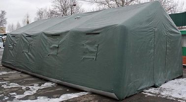 キャンプのために耐久 20 人の救助の Militaly の膨脹可能なテント高く