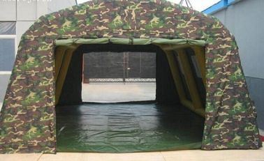 砂漠の Camo の軍隊の膨脹可能なテントの深刻なでき事の膨脹可能な軍のテント