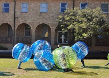 Tpu/ポリ塩化ビニール 1.5m の屋外の膨脹可能なおもちゃの大人のための人間の膨脹可能で豊富な泡球