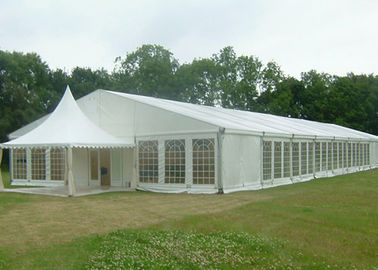 党、屋外の贅沢な結婚式のテントのための 300~2000 人の大きく白く膨脹可能なテント