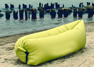 夏屋外浜のラウンジ不精な袋の膨脹可能なキャンプの Lamzac のたまり場の空気ソファー