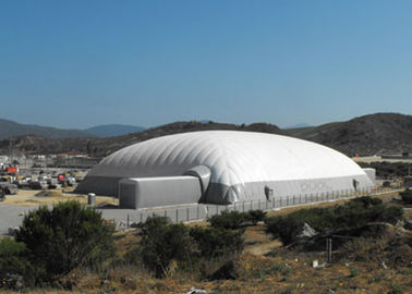 耐久の極度の巨大で膨脹可能なテントのテニスの遊ぶことのための白い空気建築構造