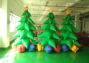 ポリ塩化ビニールの膨脹可能な広告プロダクト膨脹可能なクリスマスのスノーマン/木
