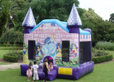 手/デジタル印刷を用いるThemed Inflatable Bounce House商業王女