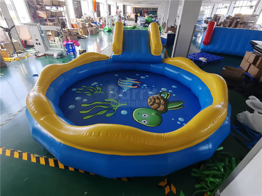 子供のためのスライド ウォーター スポーツのプールが付いている赤ん坊ポリ塩化ビニールの膨脹可能な水プール