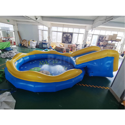 子供のためのスライド ウォーター スポーツのプールが付いている赤ん坊ポリ塩化ビニールの膨脹可能な水プール