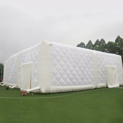 大きいでき事の白い色のための 0.55mm ポリ塩化ビニールの膨脹可能なテントの立方体