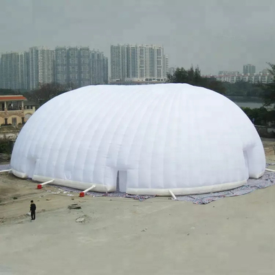 プラトンの膨脹可能なドームのテントの大きいポリ塩化ビニールの防水シートの膨脹可能な構造