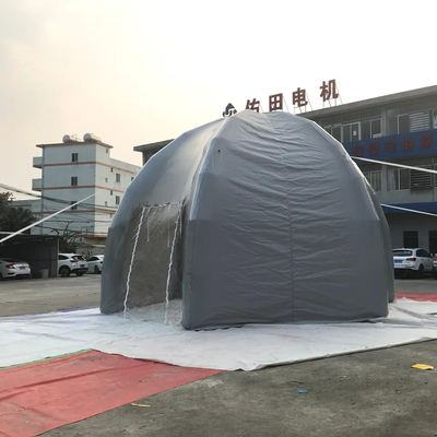 空気によって密封されるテントのキャンプの膨脹可能な表示くもの空気テントを広告するでき事