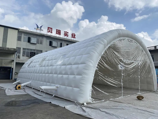 空気堅いポータブルのフットボール競技場のための大きい屋外のカー ウォッシュの膨脹可能なテント