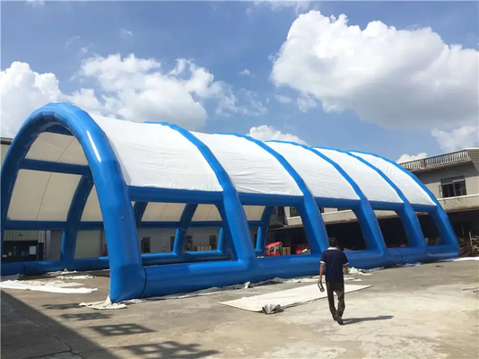 屋外の商業大きい空気テントのための円形の膨脹可能な党テント