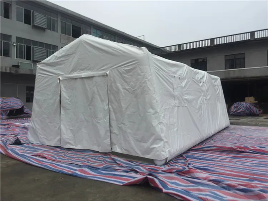 空気避難所によってカスタマイズされるサイズのための堅く白いキャンプの膨脹可能な救急処置のテント