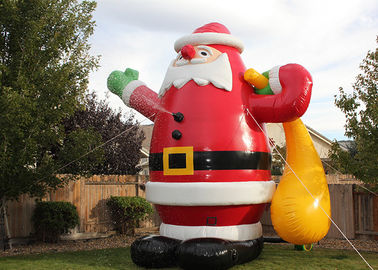 祝祭のための顧客用膨脹可能な広告プロダクト膨脹可能なクリスマス サンタ