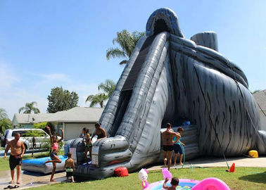 大人のための巨大で膨脹可能なスライド33ftの高いハリケーン水スライドInflatables