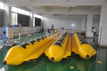 頑丈なコマーシャル8つの人またはCustomziedポリ塩化ビニールの防水シートの膨脹可能なバナナ ボートの管