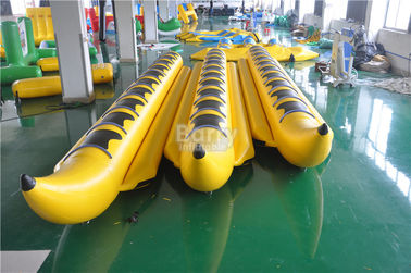 頑丈なコマーシャル8つの人またはCustomziedポリ塩化ビニールの防水シートの膨脹可能なバナナ ボートの管