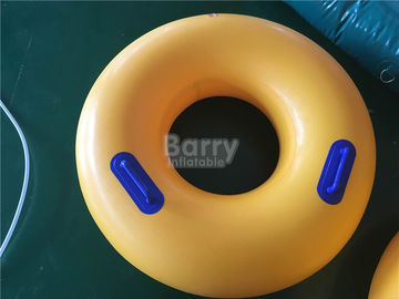 大人、オレンジ膨脹可能な水泳リングのための小型膨脹可能な水おもちゃ