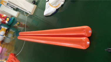 ポリ塩化ビニールの防水シート膨脹可能な水おもちゃ、水水公園のための膨脹可能な管