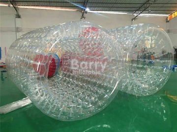 娯楽および屋外水移動球、膨脹可能な水ローラー