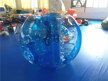 耐久の屋外の膨脹可能なおもちゃ、青く膨脹可能なハムスターのバンパーの球