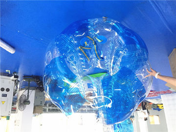 耐久の屋外の膨脹可能なおもちゃ、青く膨脹可能なハムスターのバンパーの球