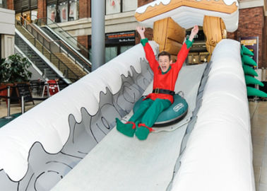 子供/大人のためのスリップNのスライドの刺激的で膨脹可能な雪のTobogganの乗車