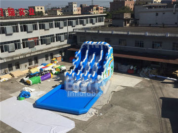 屋外の波膨脹可能な水プールのスリップNのスライド/ウォーター・スポーツのゲーム ポリ塩化ビニールの防水シート材料