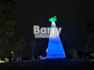 遊園地の党装飾のための顧客用膨脹可能なキリンの灯台