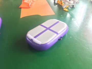 専門の空気体操のための跳躍トラック紫色の膨脹可能なエア ボードの空気ブロック
