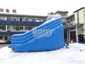 涼しいしぶきの楽しみの膨脹可能なプールのスライド、Ingroundのプールのための現実的な形のカメ水スライド