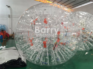 個人的な屋外の膨脹可能なおもちゃ大きいポリ塩化ビニール膨脹可能なボディZorbの球のサッカー