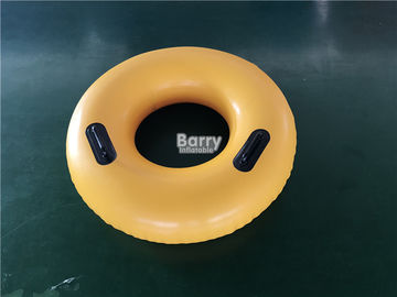 ポリ塩化ビニールのハンドルが付いている膨脹可能な水泳リング、プールのための水浮遊物ドーナツ水泳リング
