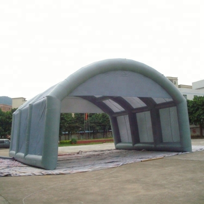 膨脹可能なカー ウォッシュのテントの空気封印されていない自動小型テントの上で容易
