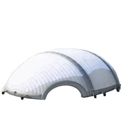 スクリーンの印刷を用いる建築構造のドームの膨脹可能なテント