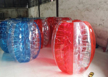 フットボールの屋外の膨脹可能なおもちゃのガラス豊富なサッカー ボディ Zorb の球