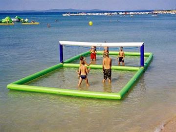 海岸のための屋外の膨脹可能な浜のゲーム/膨脹可能な水バレーボールのコート