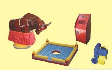 円形の膨脹可能な機械 Bull のポリ塩化ビニールの防水シートの膨脹可能な機械 Bull の乗車のゲーム