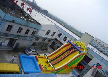 すばらしく膨脹可能な水スライド、中国からの最も大きい産業膨脹可能な水スライド