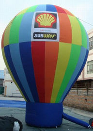 広告のための巨大な防水虹の地球の膨脹可能な気球