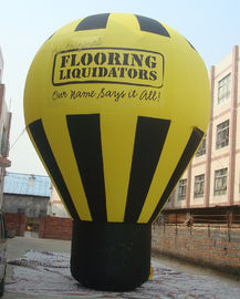 ポリ塩化ビニールの防水シートの膨脹可能な気球、広告のための膨脹可能な地上の気球