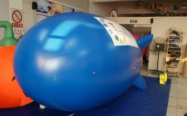 4m 長く 0.18mm ポリ塩化ビニールの膨脹可能な広告プロダクト ヘリウムの気球