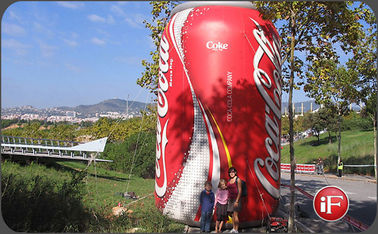 耐久の膨脹可能な広告プロダクト/ポリ塩化ビニール膨脹可能なコカ・コーラのびん