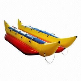 浮遊膨脹可能な水おもちゃ、ポリ塩化ビニール12の座席が付いている膨脹可能な水ボート