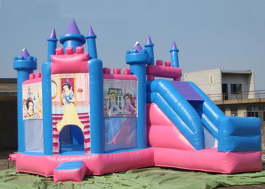 屋外の大きく膨脹可能なコンボの Jumping Castle With Slide 王女の使用料
