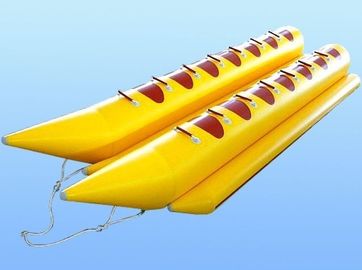 カスタマイズされた耐久の膨脹可能なはえの魚のバナナ ボート/おもちゃの膨脹可能なボート