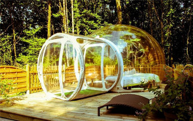透明な部屋の膨脹可能なテント、送風機が付いている膨脹可能な泡テント