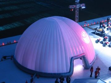 紫外線-段階カバー 30m のための抵抗の照明ドーム党膨脹可能なテント